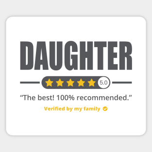 Five Stars Daughter v2 Sticker